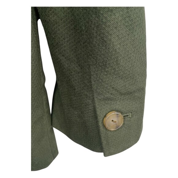 Vince Green Blazer Size 8 Tuscan Olive - Picture 9 of 11
